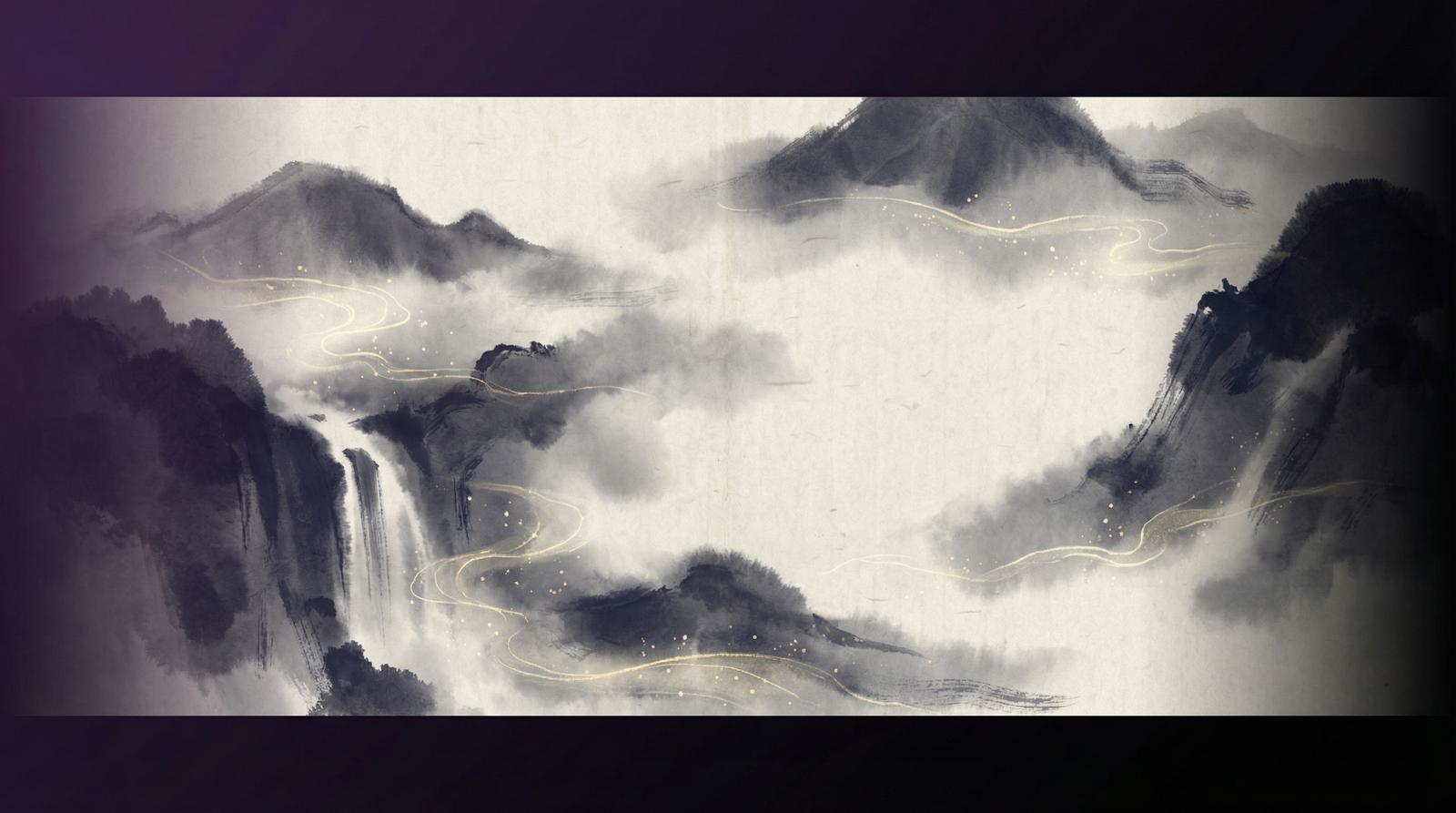 小马拉大车水墨风格MV视频